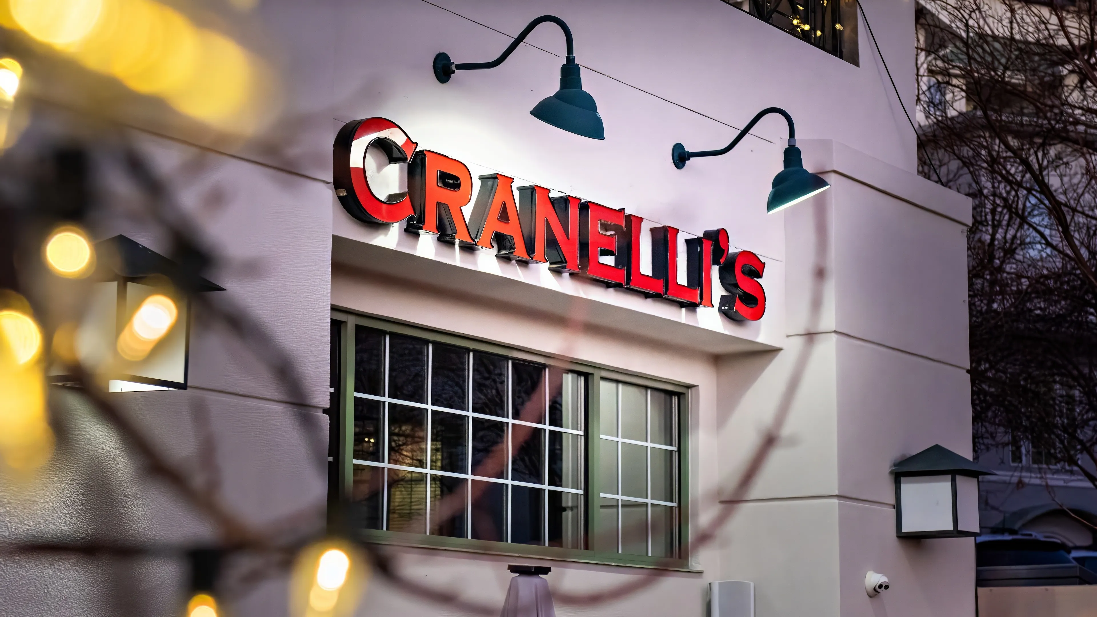 Inside Cranelli's Italian Restaurant in Lone Tree, a warm Italian dining room for lunchtime mahjong in Lone Tree